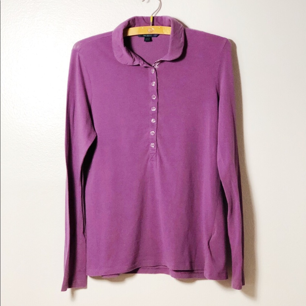 Boden Long Sleeve Peter Pan Collar